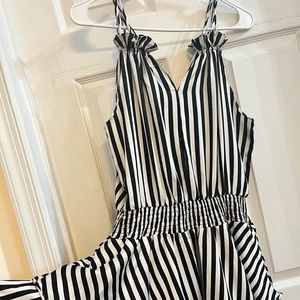 Black and white dress for summer